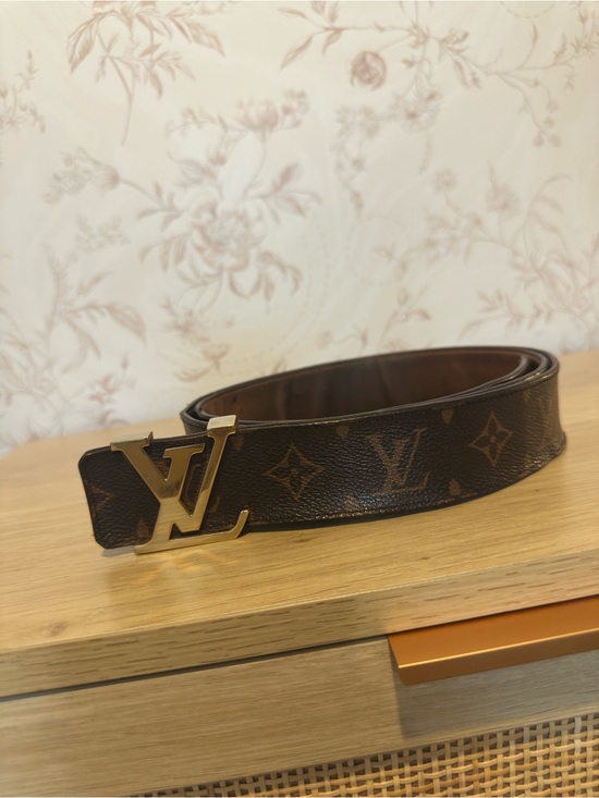 Louis Vuitton Other - Authentic Louis Vuitton Men’s Monogram LV Belt 40mm Brown/Gold 110/44